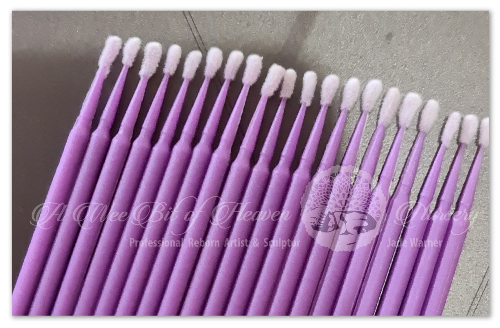 Micro Mixing /Nail /Lip/Crease  Brush Pk 20