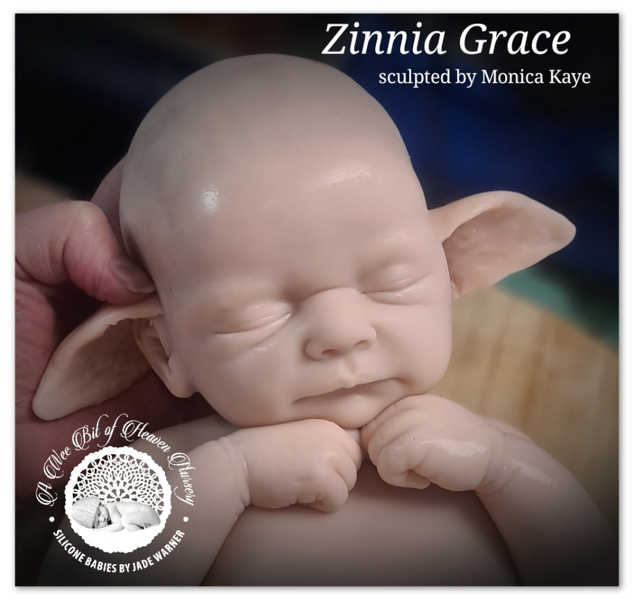 Zinnia Grace Full Body Silicone Sculpted by Monica Kaye *Deposit Only*