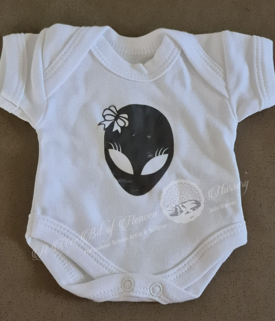 Alien Onesie Colour-White #13