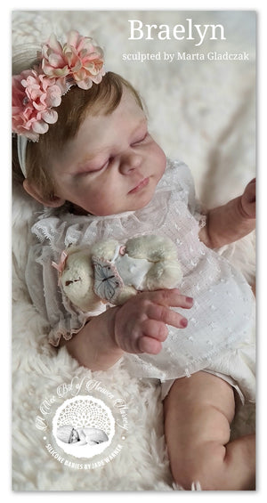 Braelyn Full Body Silicone Baby Girl  Available