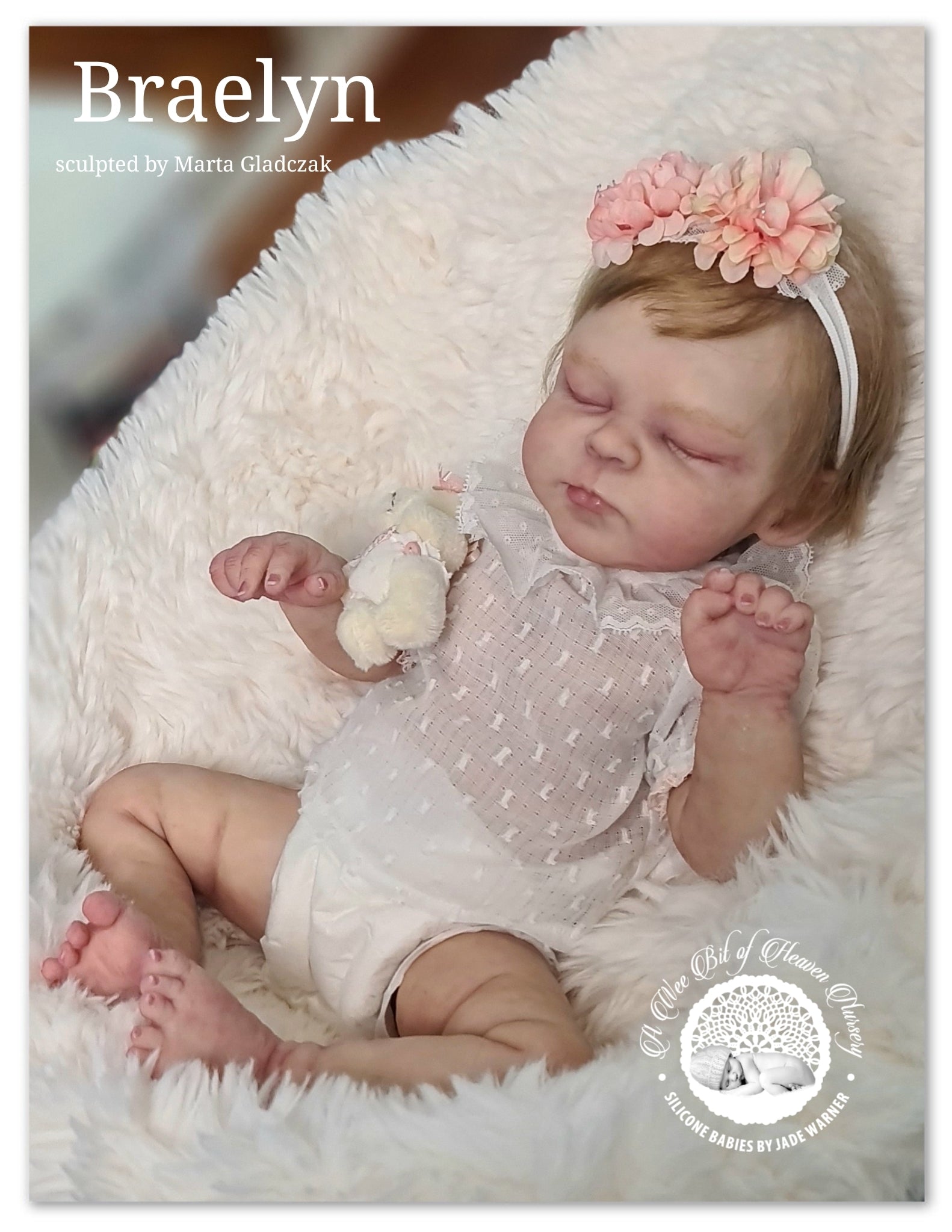 Braelyn Full Body Silicone Baby Girl  Available