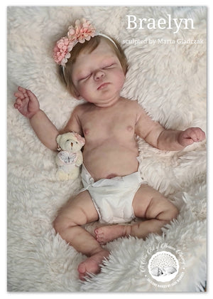Braelyn Full Body Silicone Baby Girl  Available
