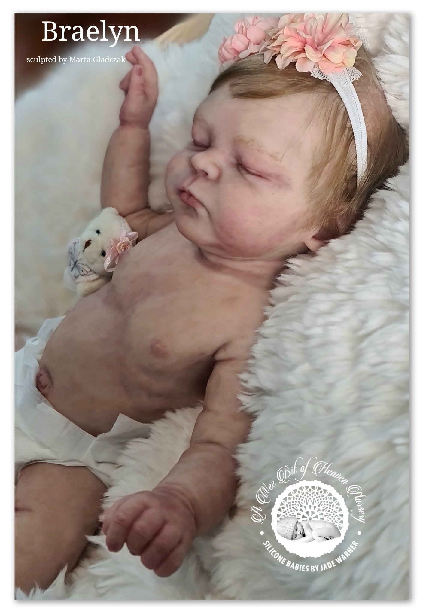 Braelyn Full Body Silicone Baby Girl  Available