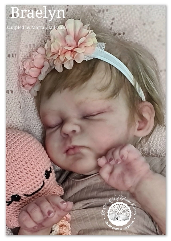 Braelyn Full Body Silicone Baby Girl  Available