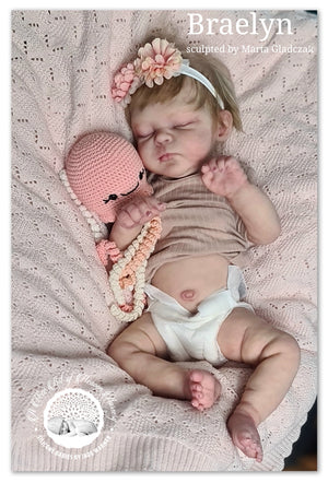 Braelyn Full Body Silicone Baby Girl  Available
