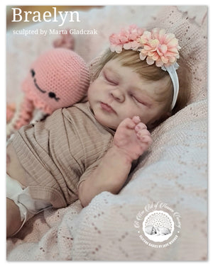 Braelyn Full Body Silicone Baby Girl  Available