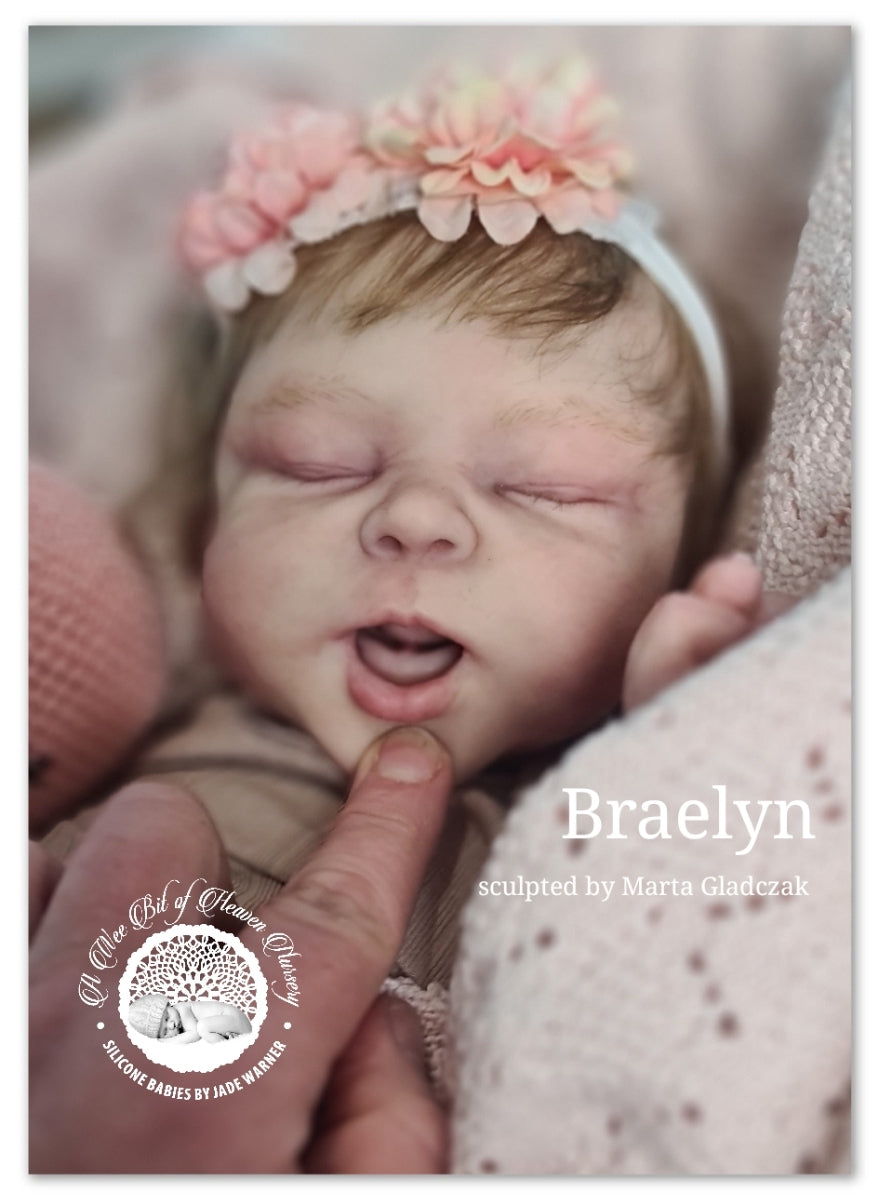 Braelyn Full Body Silicone Baby Girl  Available