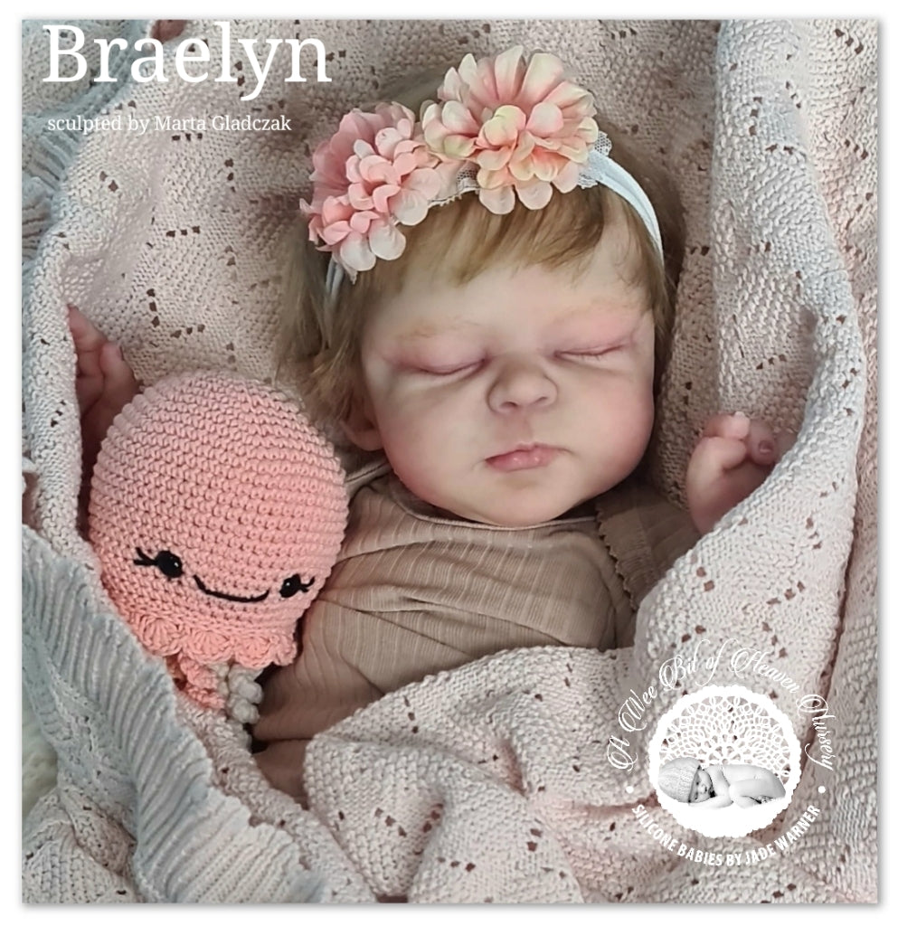 Braelyn Full Body Silicone Baby Girl  Available