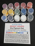 SAM DRY PIGMENT -BRIGHT COLORS SET