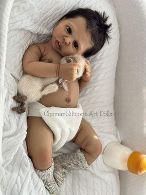 Ashton Full Body Silicone Baby by Jade Warner Deposit Only A Wee Bit Of Heaven Reborn Nursery