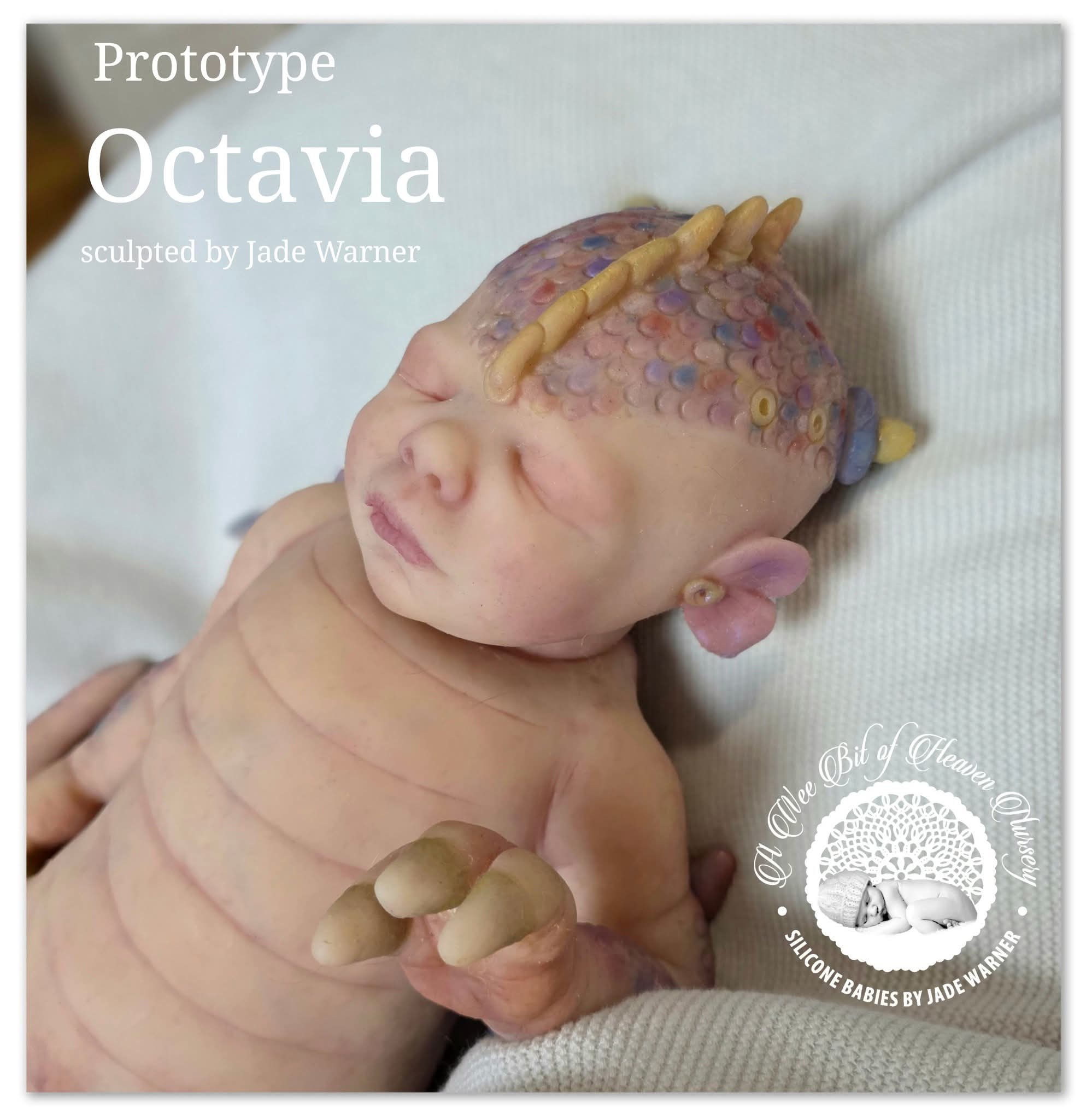 Octavia FullBody Silicone Baby Butterfly Dragon