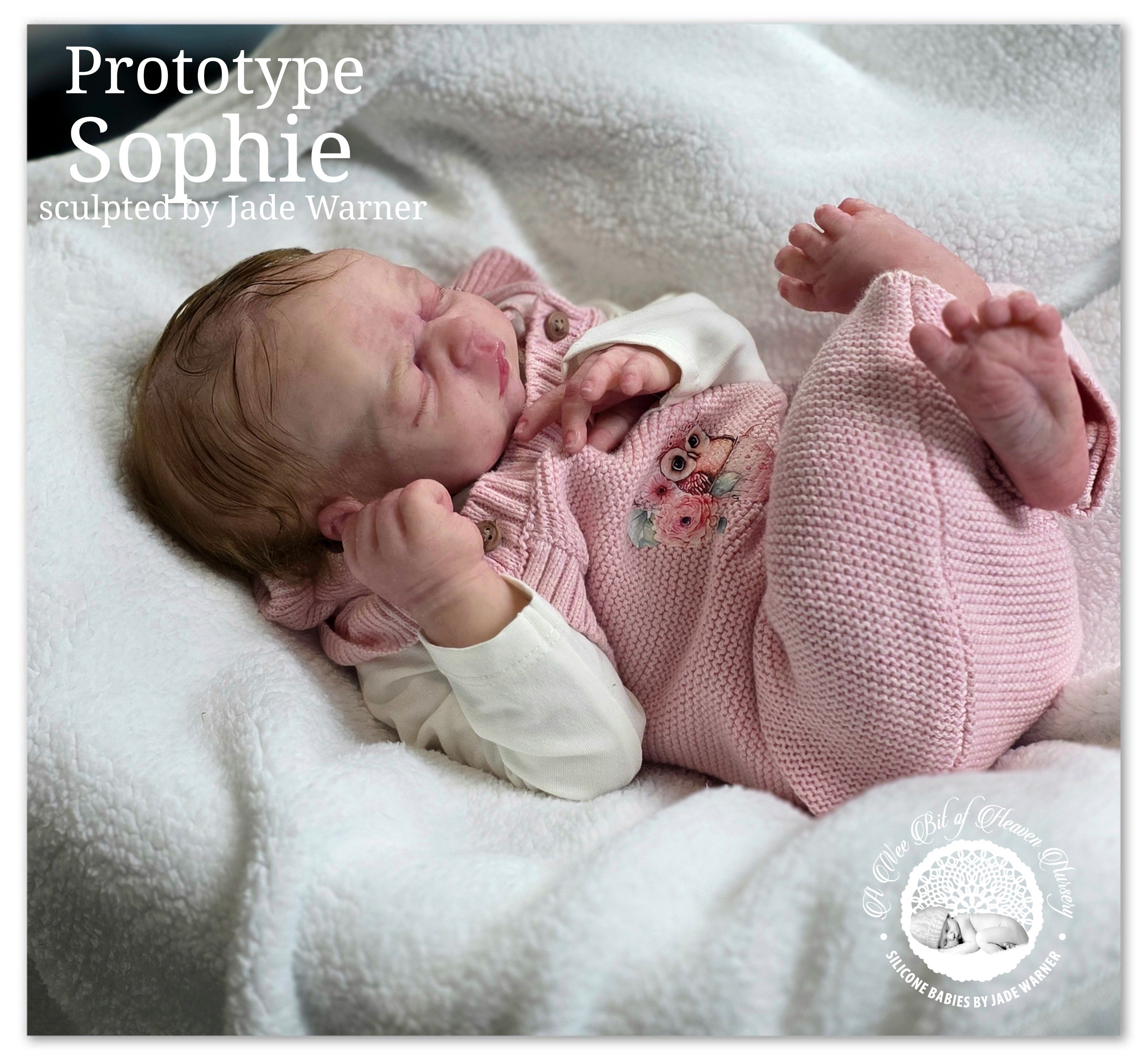 Sophie Full Body Un Painted Silicone Kit By Jade Warner
