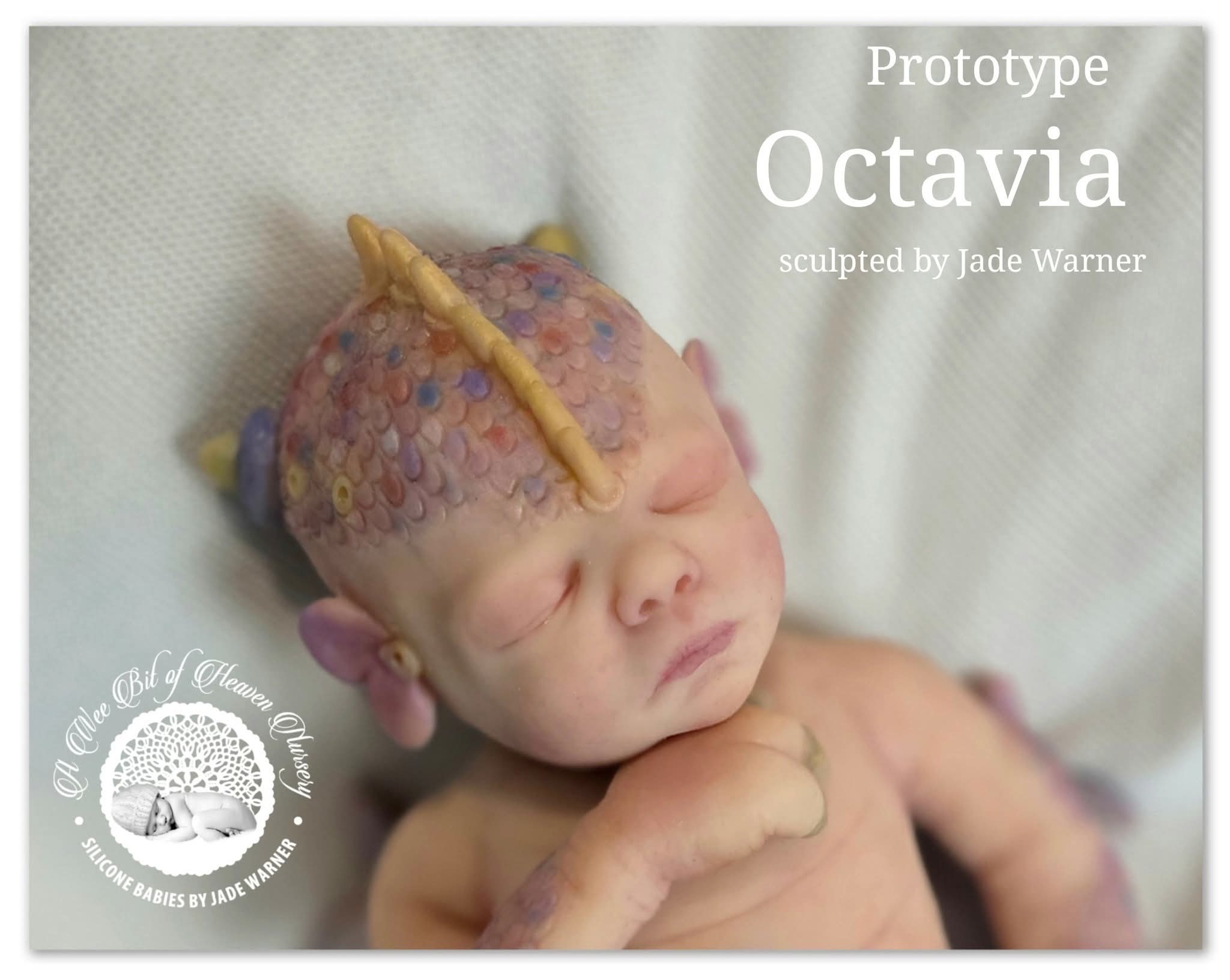 Octavia FullBody Silicone Baby Butterfly Dragon