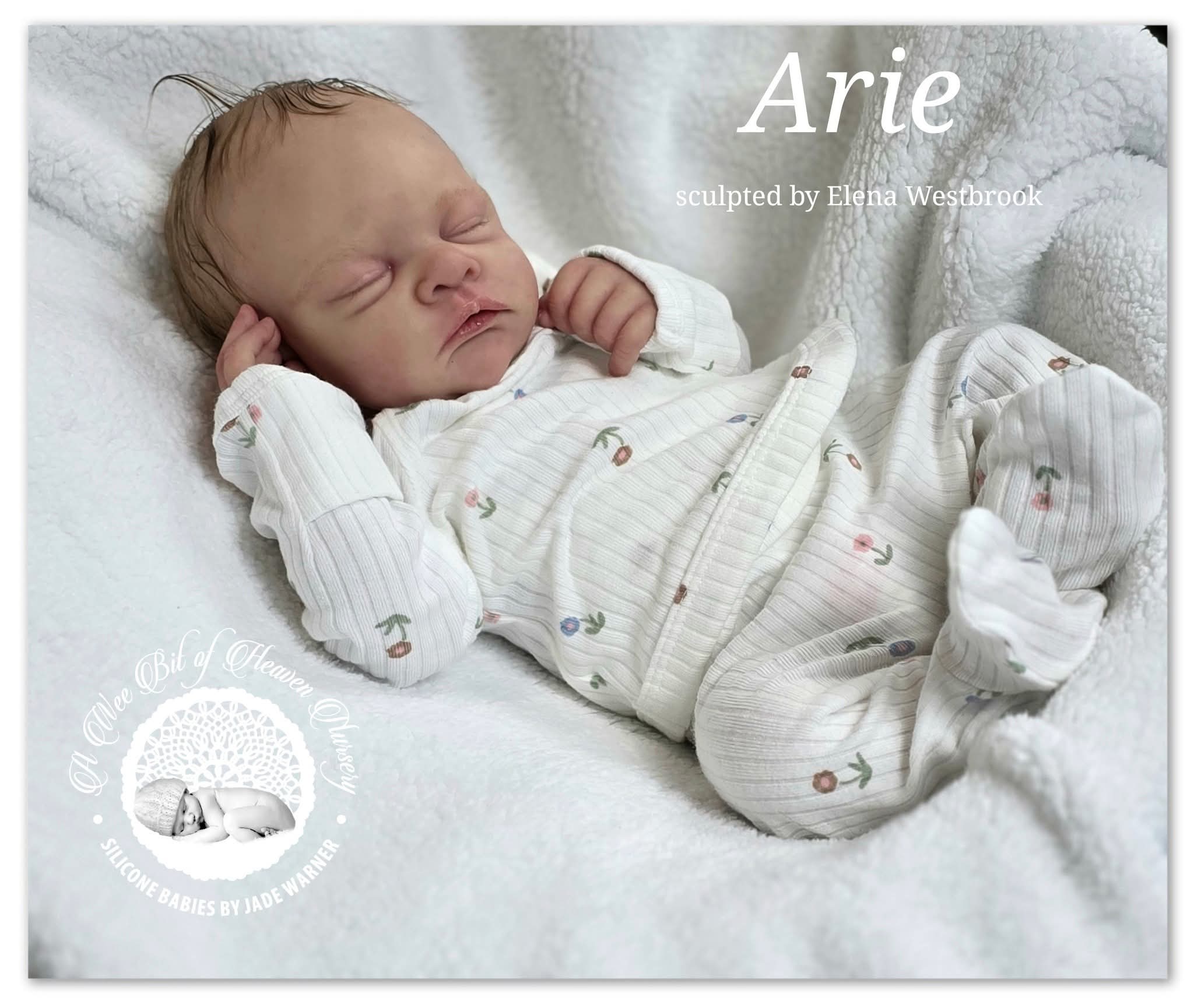 Arie Full Body Silicone Baby Girl  Available