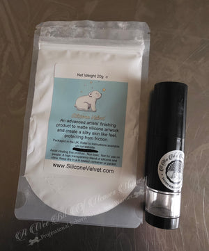 Silicone Velvet (Matte) powder( Select your Size)