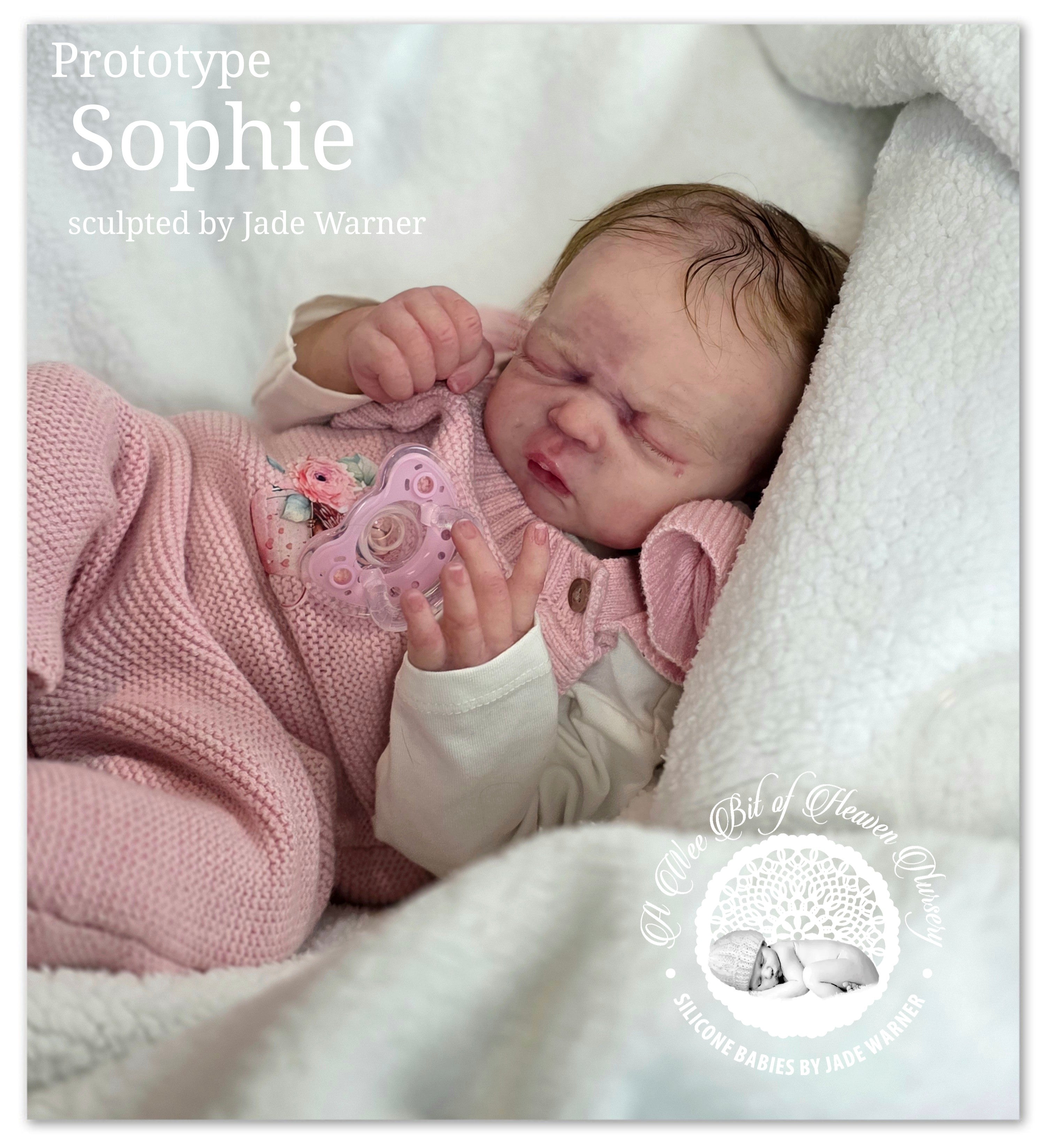 Sophie Full Body Un Painted Silicone Kit By Jade Warner