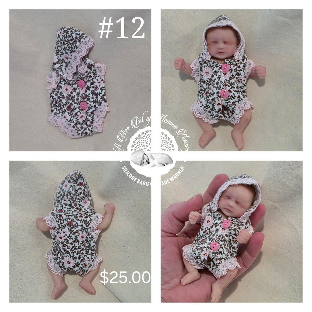 Mini Baby Doll  Hoodie Romper Set #12
