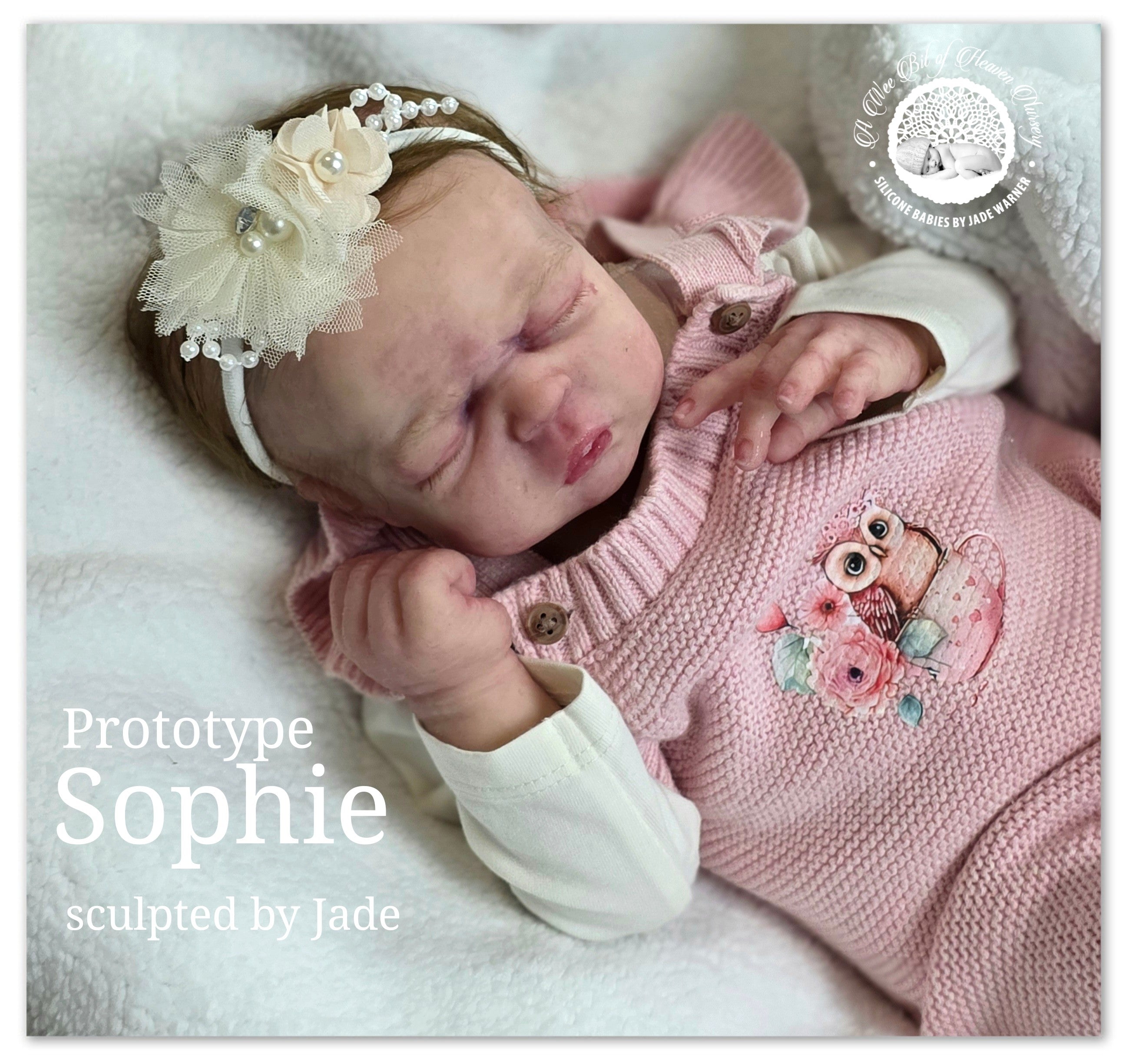 Sophie Full Body Un Painted Silicone Kit By Jade Warner