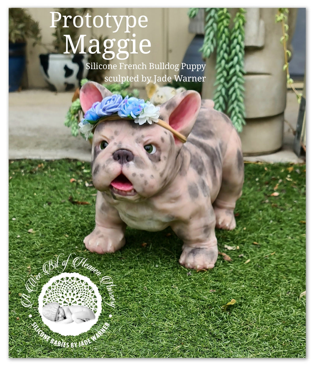 Maggie Full Body Silicone French Bulldog By Jade Warner*Deposit Only*