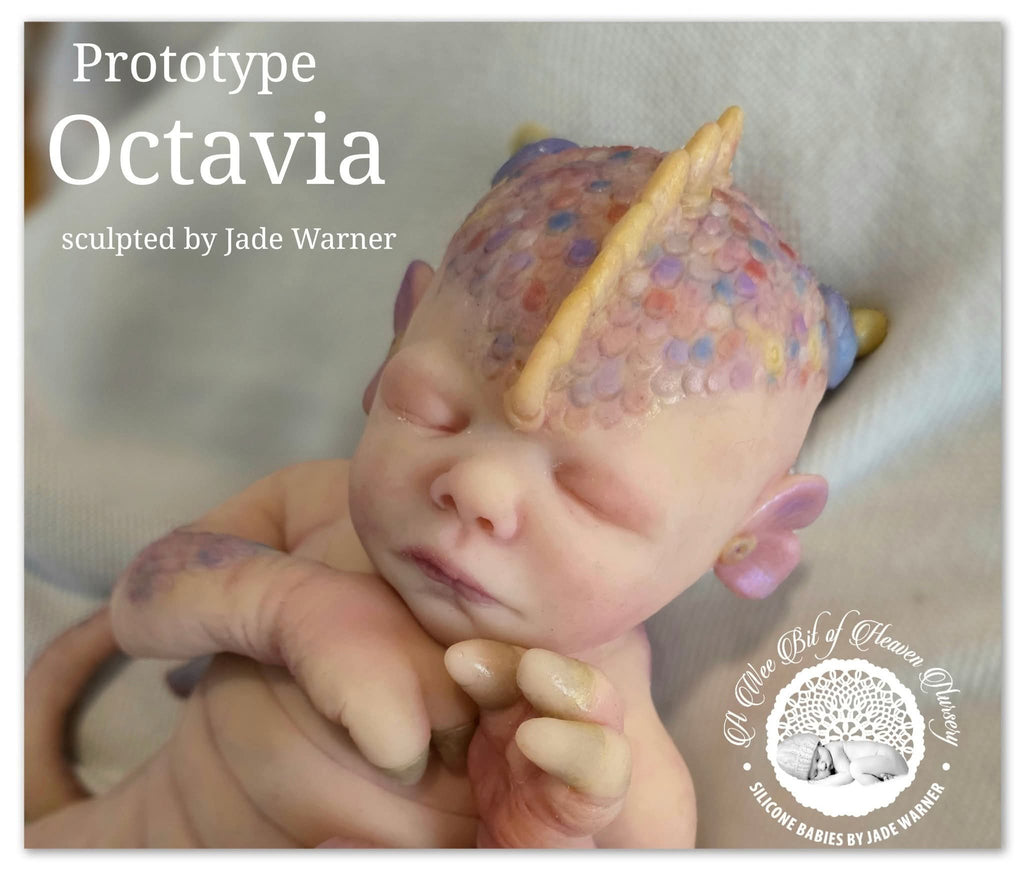 Octavia FullBody Silicone Baby Butterfly Dragon