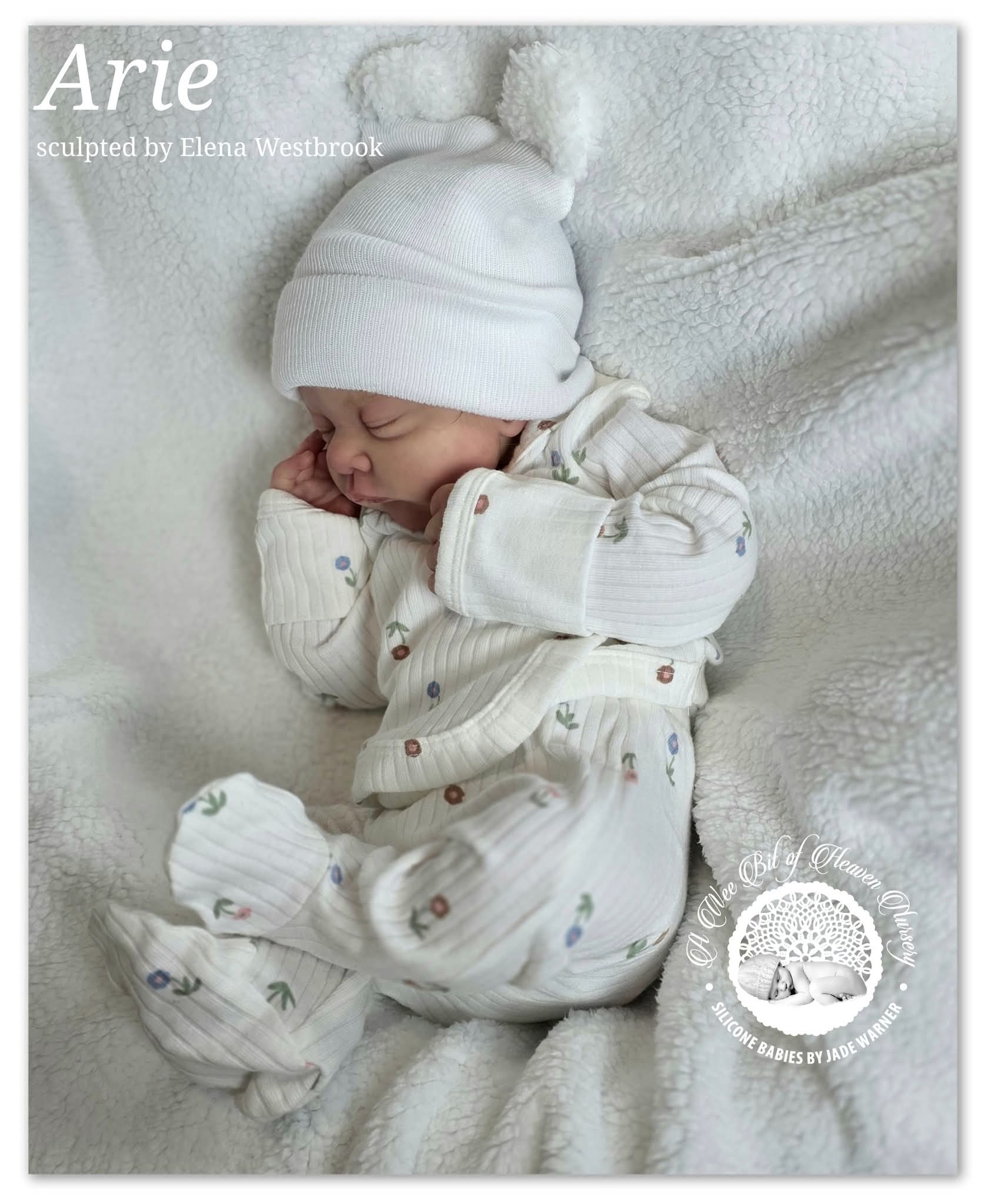 Arie Full Body Silicone Baby Girl  Available