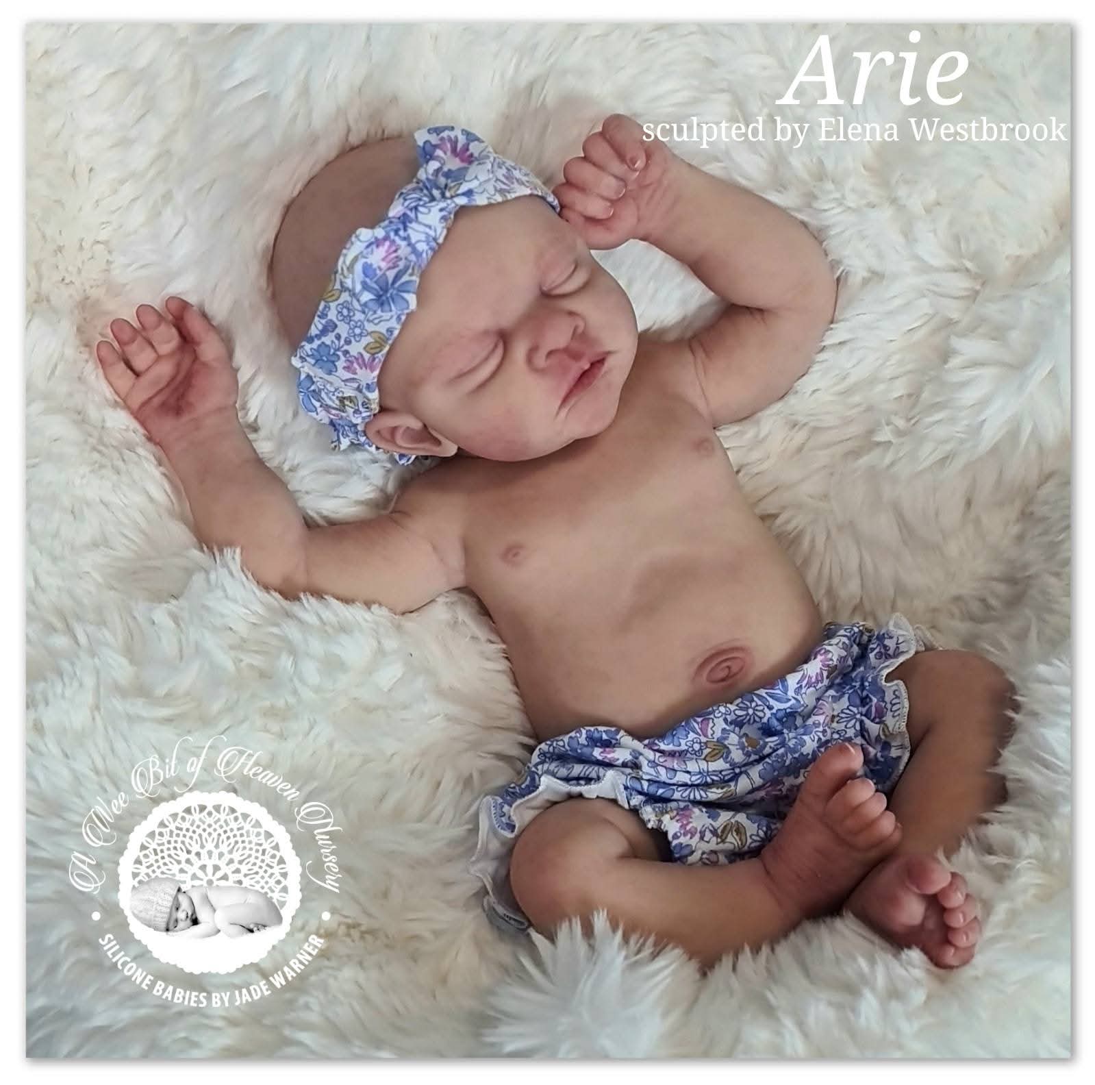 Arie Full Body Silicone Baby Girl  Available