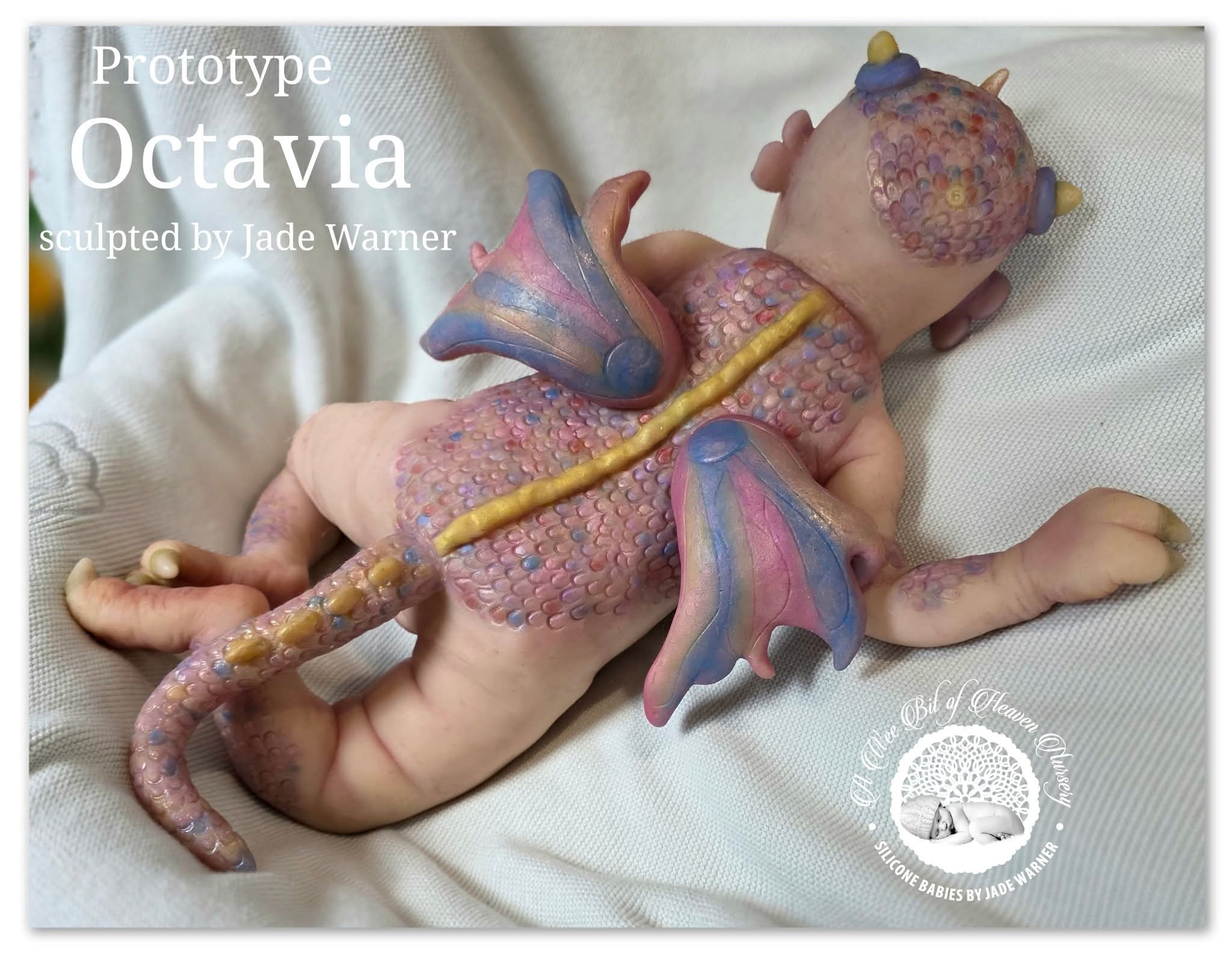 Octavia FullBody Silicone Baby Butterfly Dragon