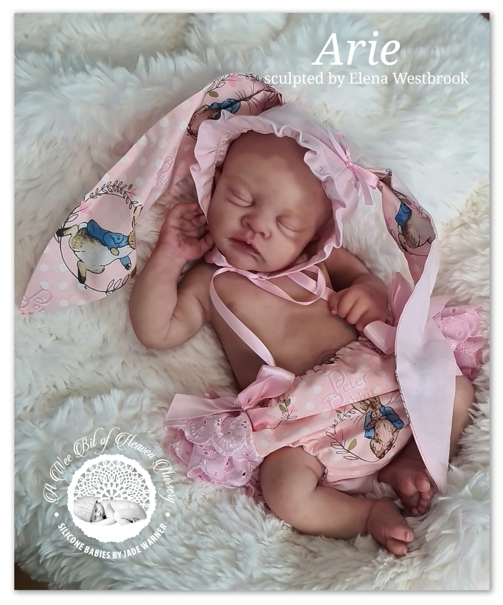 Arie Full Body Silicone Baby Girl  Available