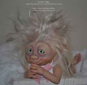 Prototype Puggles Vinyl Reborn Baby Girl Available