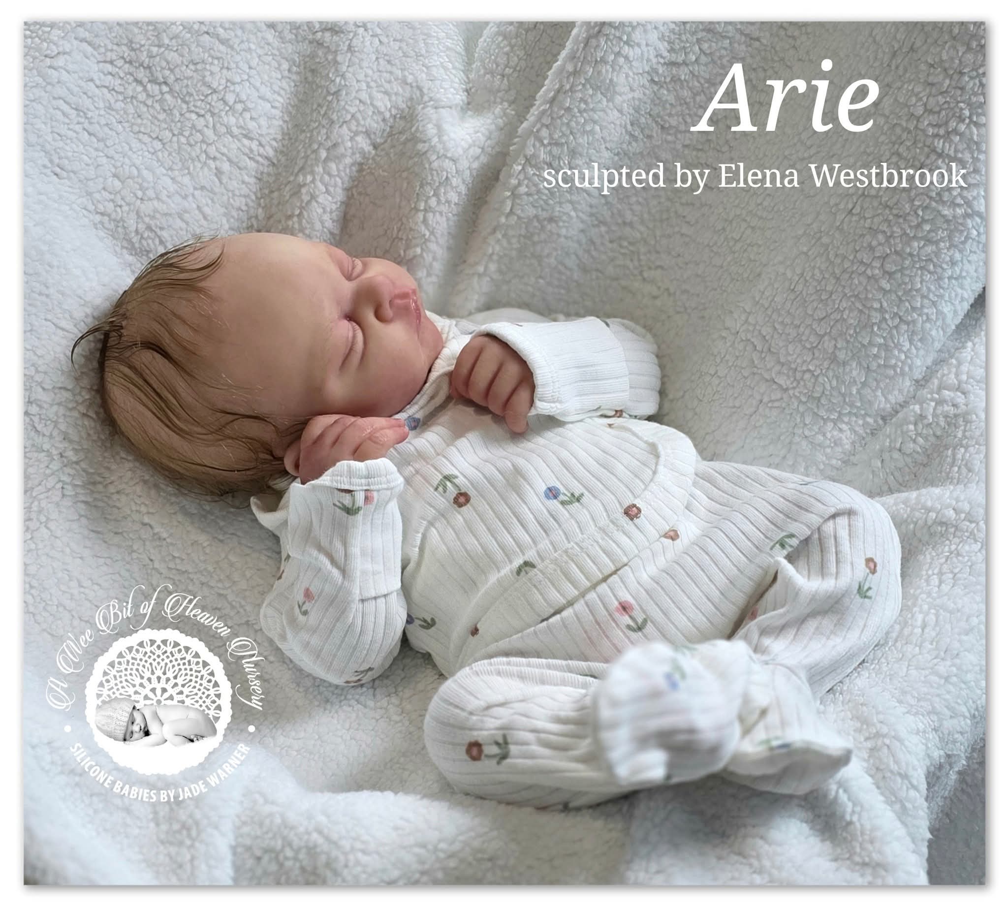 Arie Full Body Silicone Baby Girl  Available