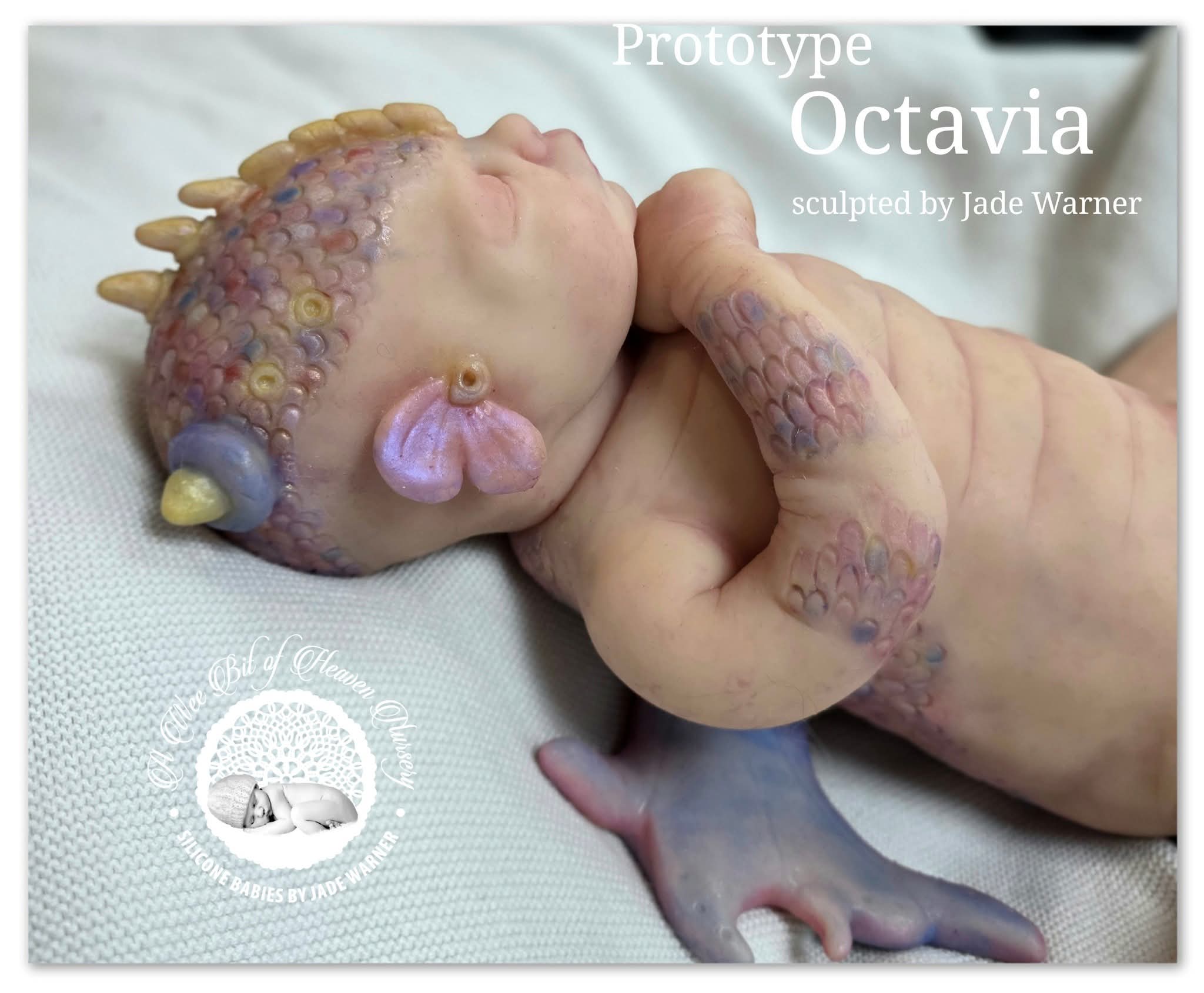 Octavia FullBody Silicone Baby Butterfly Dragon