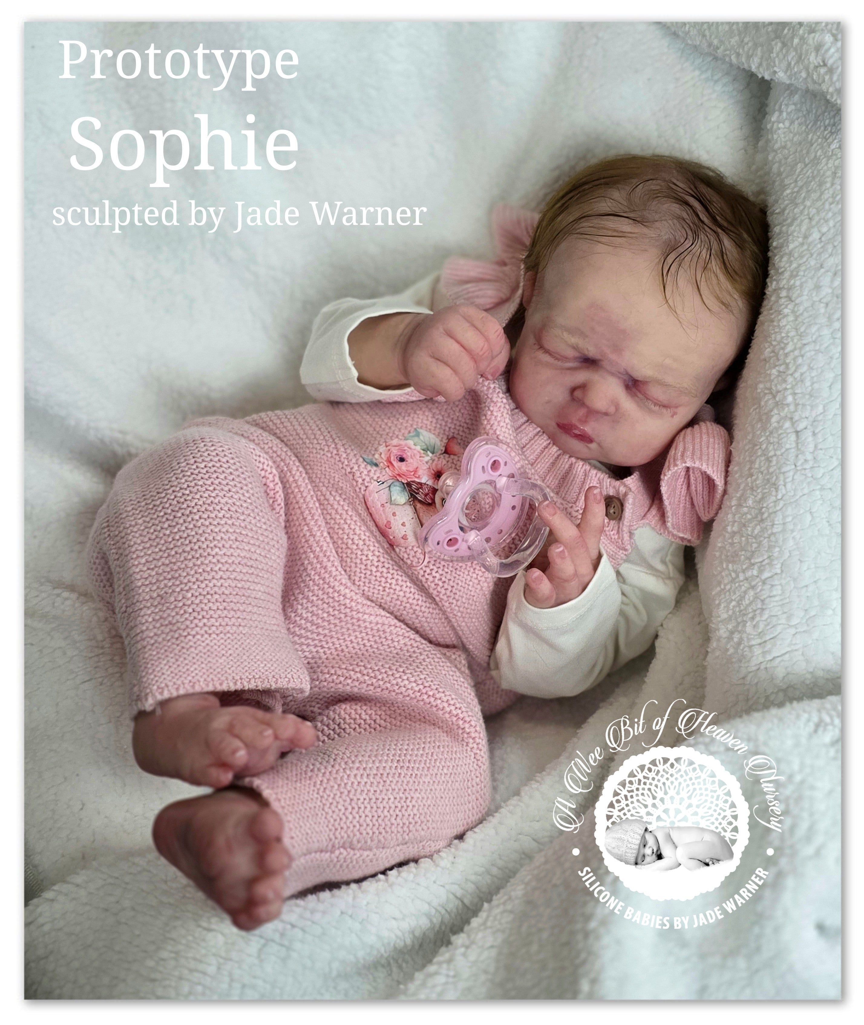 Sophie Full Body Un Painted Silicone Kit By Jade Warner