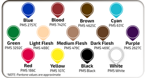 Silicone  Smooth-on Pigment- Baby Doll Painting Sets-13 Colours