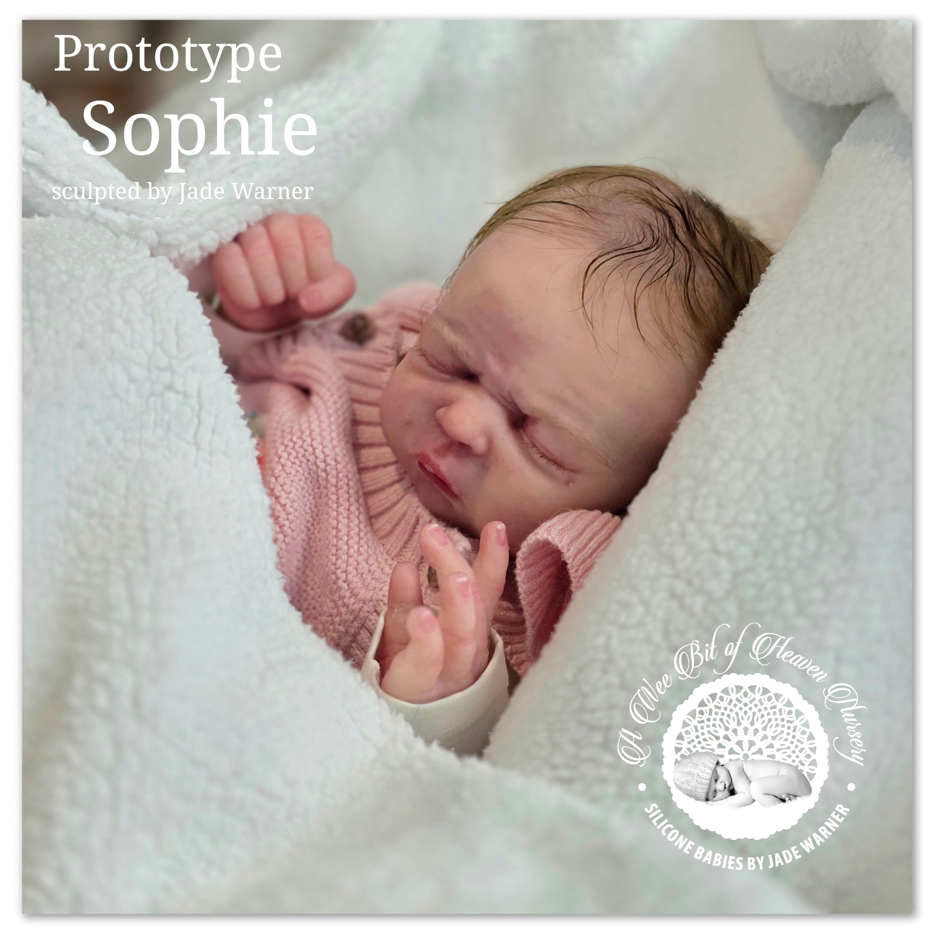 Sophie Full Body Un Painted Silicone Kit By Jade Warner