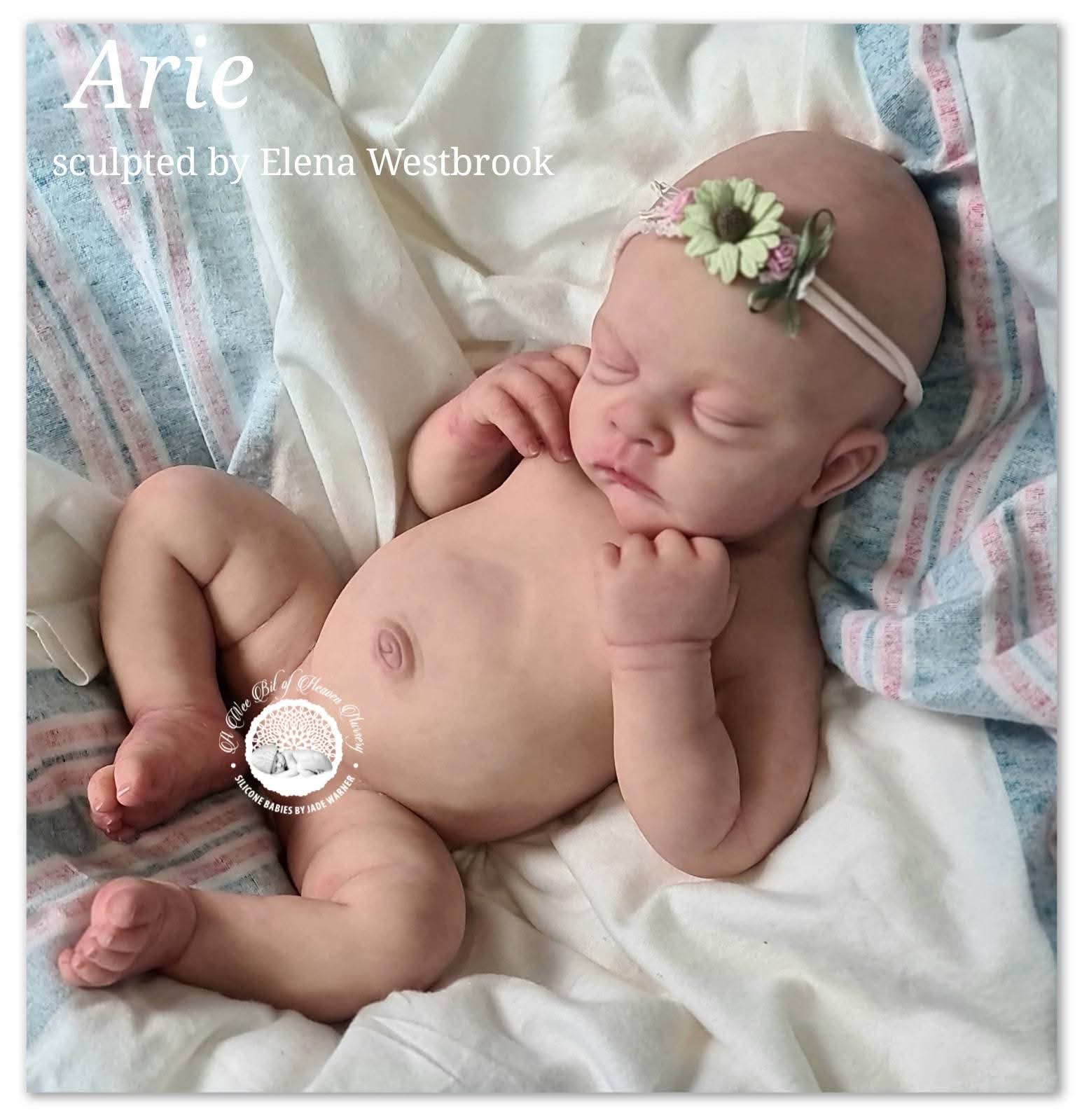 Arie Full Body Silicone Baby Girl  Available