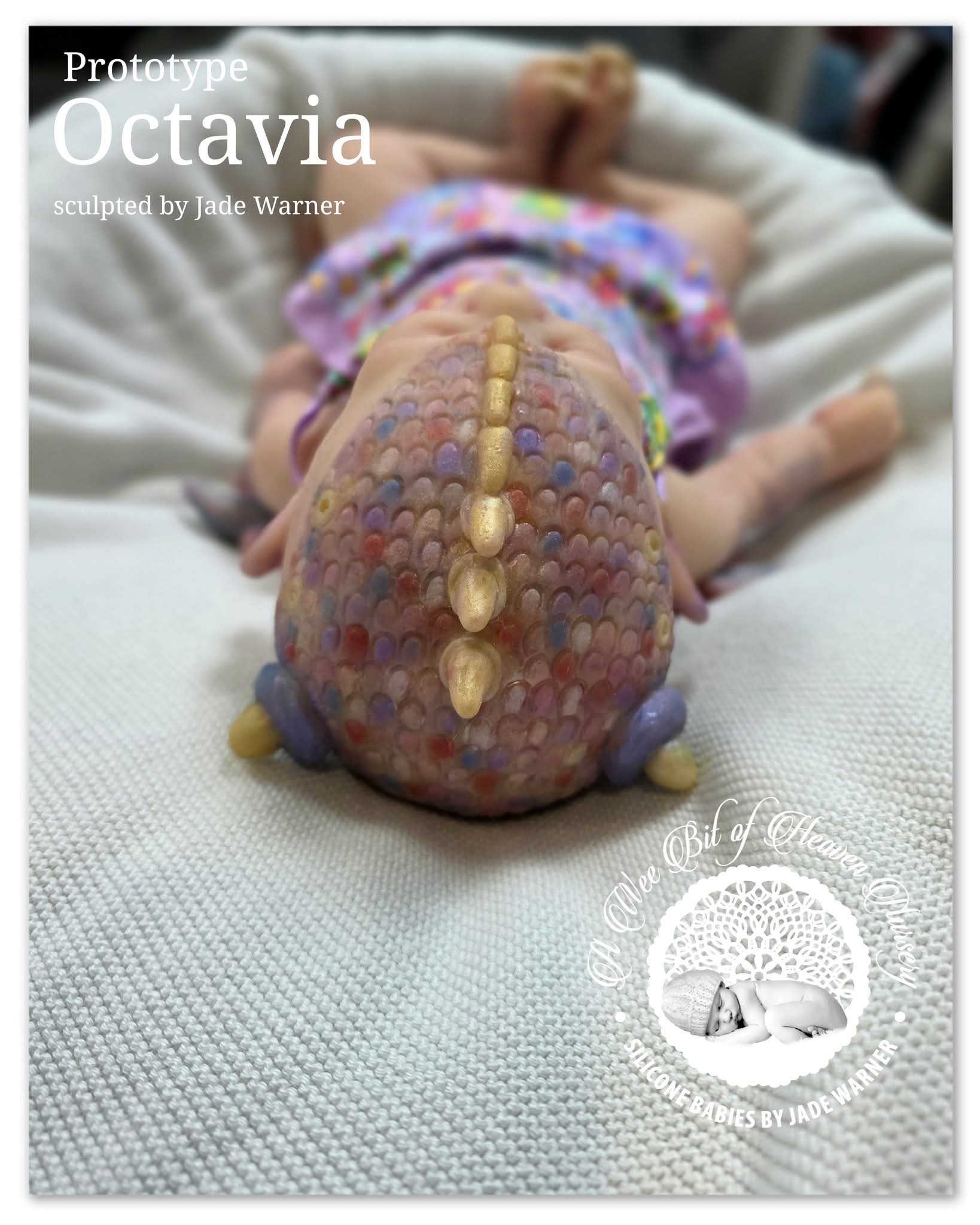 Octavia FullBody Silicone Baby Butterfly Dragon
