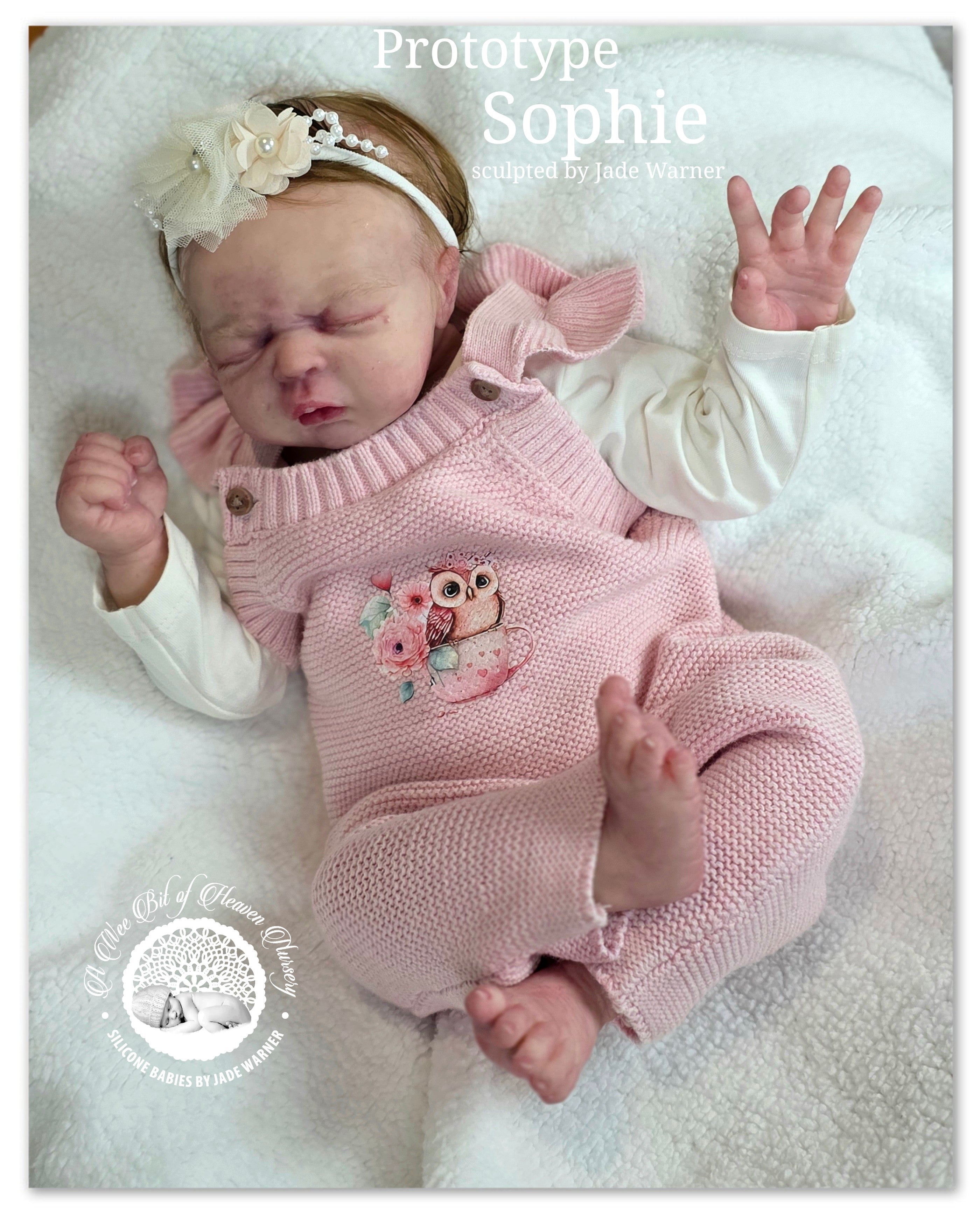 Sophie Full Body Un Painted Silicone Kit By Jade Warner