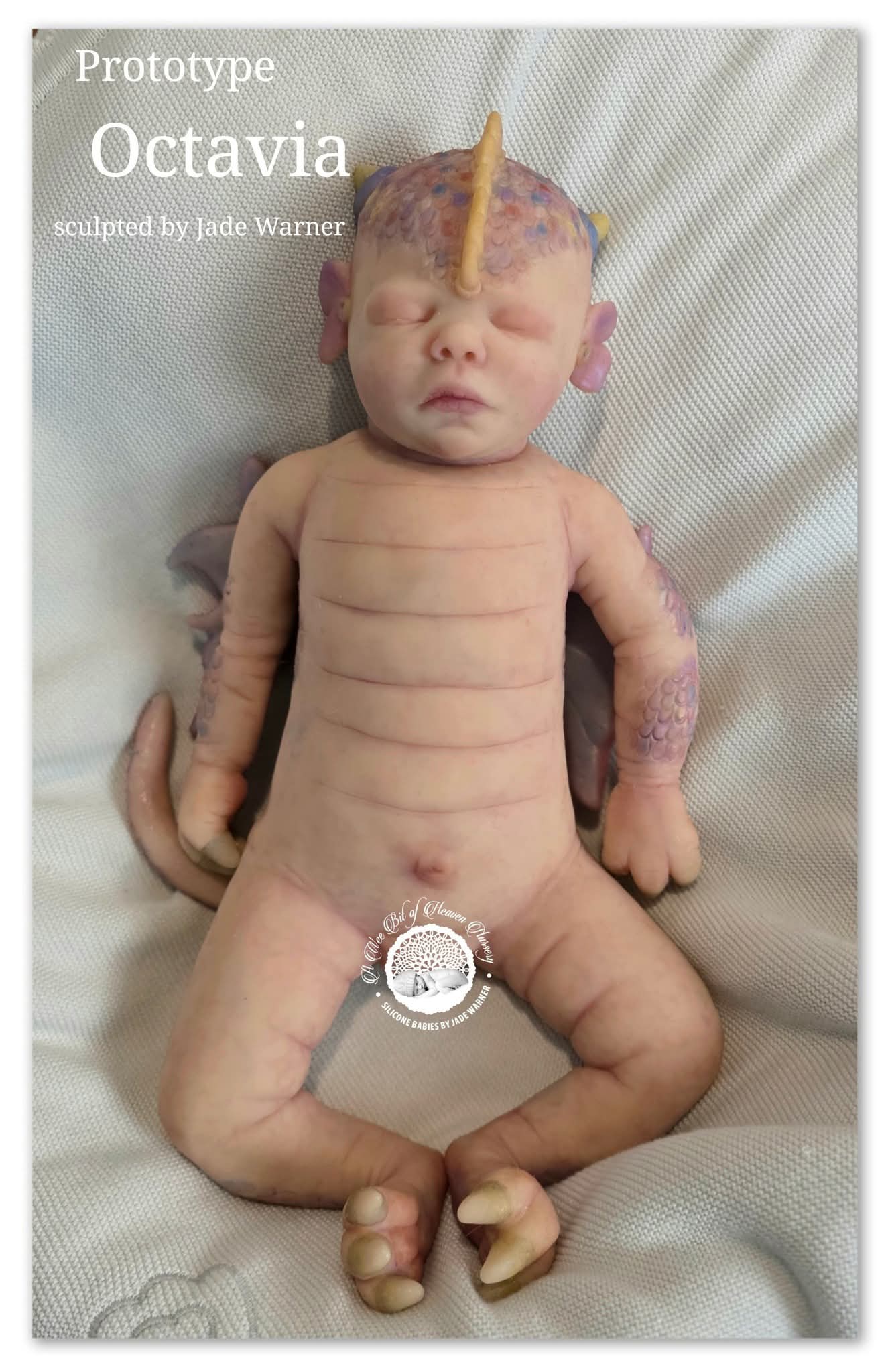 Octavia FullBody Silicone Baby Butterfly Dragon