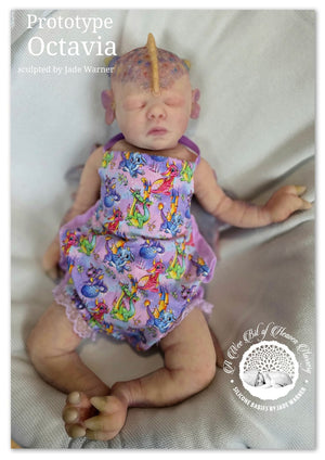 Octavia FullBody Silicone Baby Butterfly Dragon
