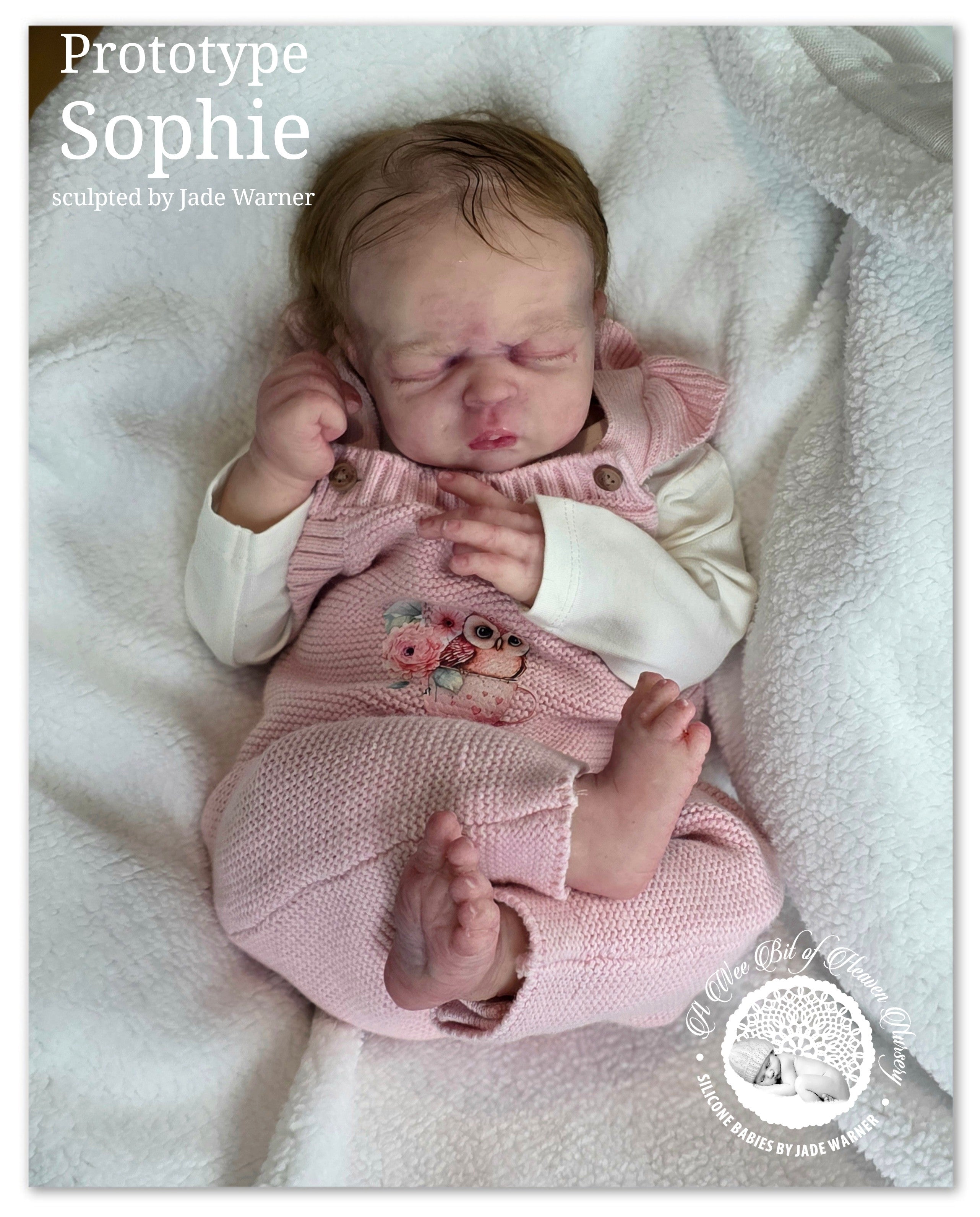 Sophie Full Body Un Painted Silicone Kit By Jade Warner