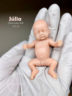 Julia Full Body Mini Silicone Baby by Viviane Aleluia