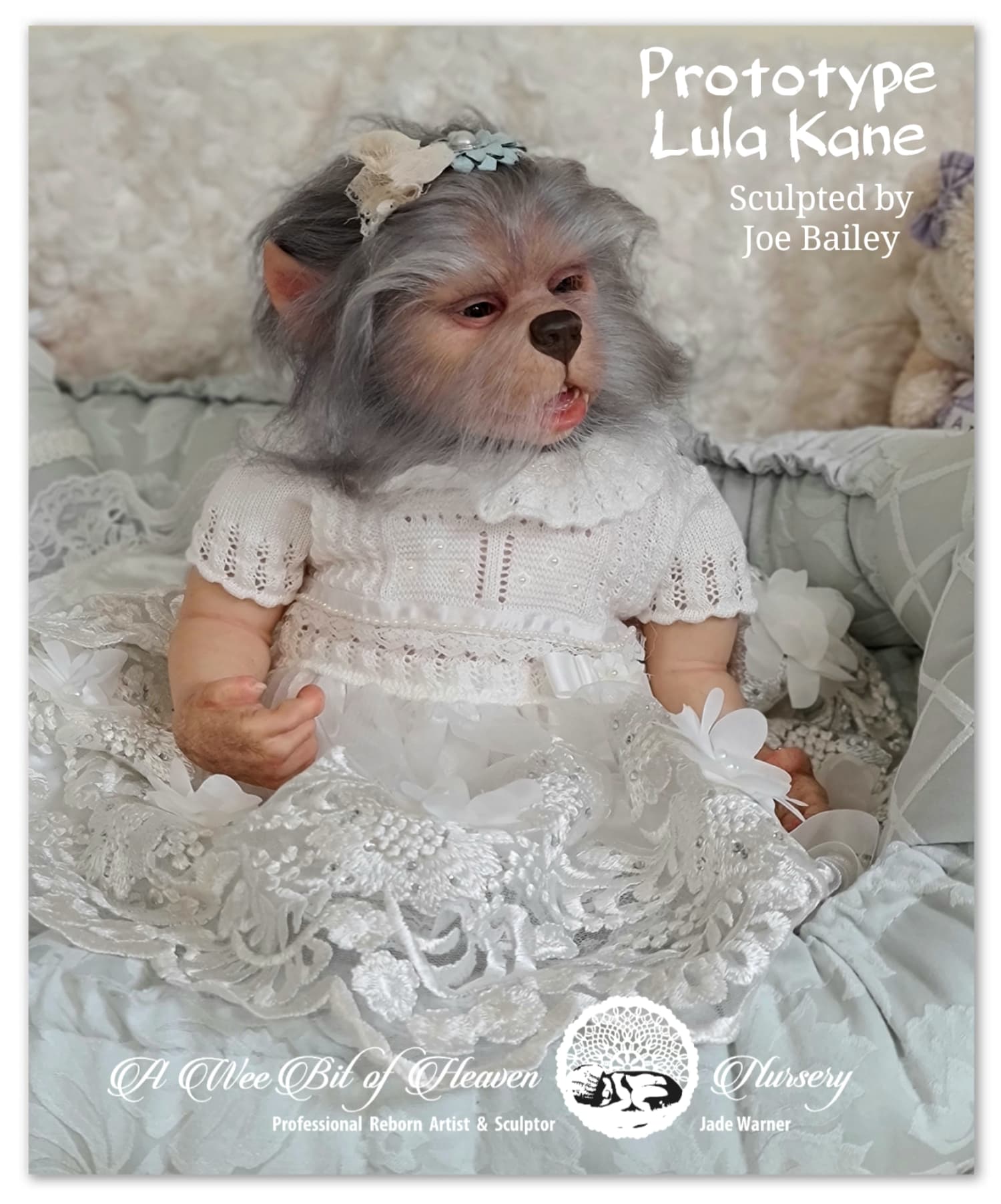 Lula Kane vinyl Hybrid kit sculpted by Joe Bailey