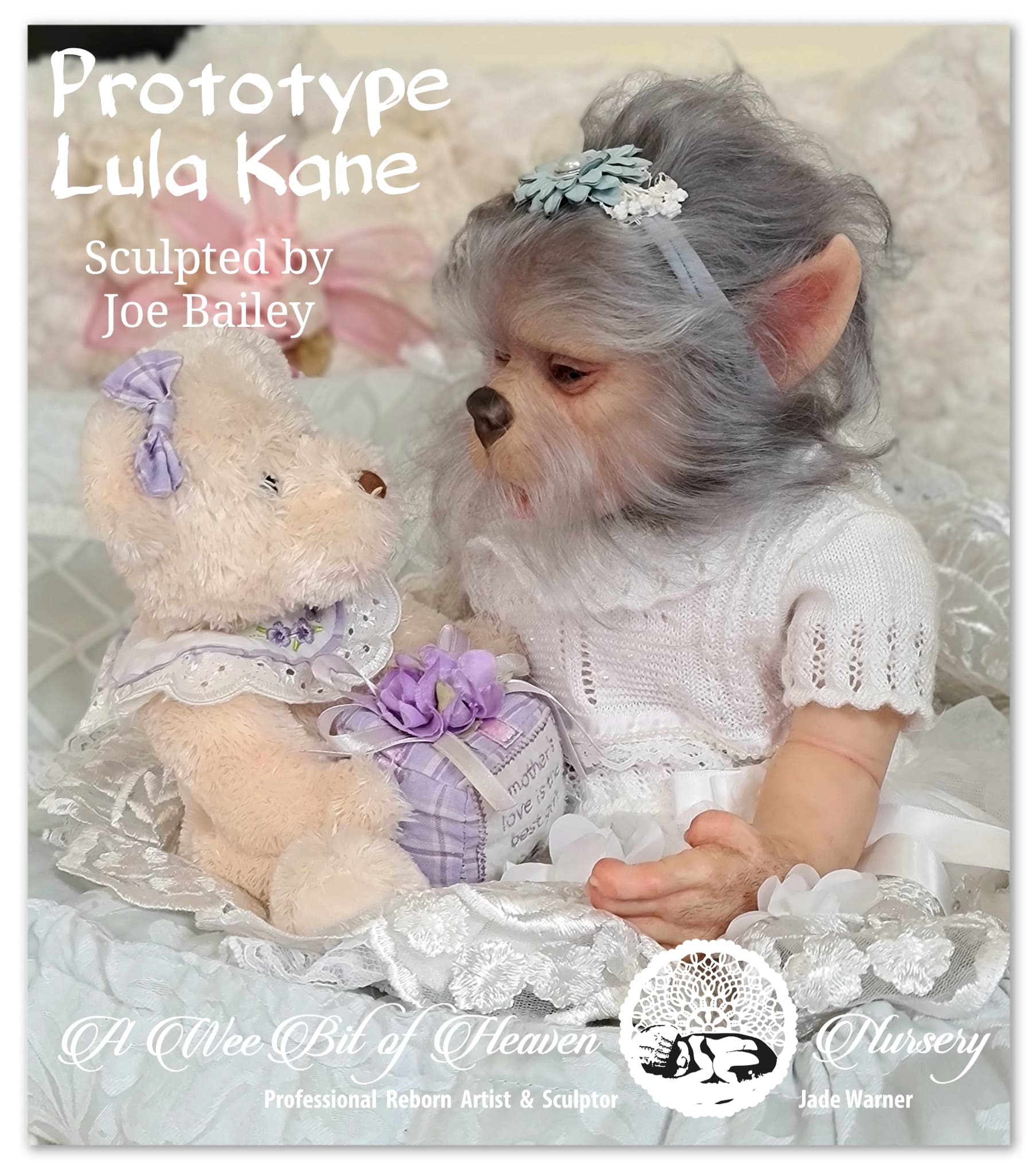 Lula Kane vinyl Hybrid kit sculpted by Joe Bailey