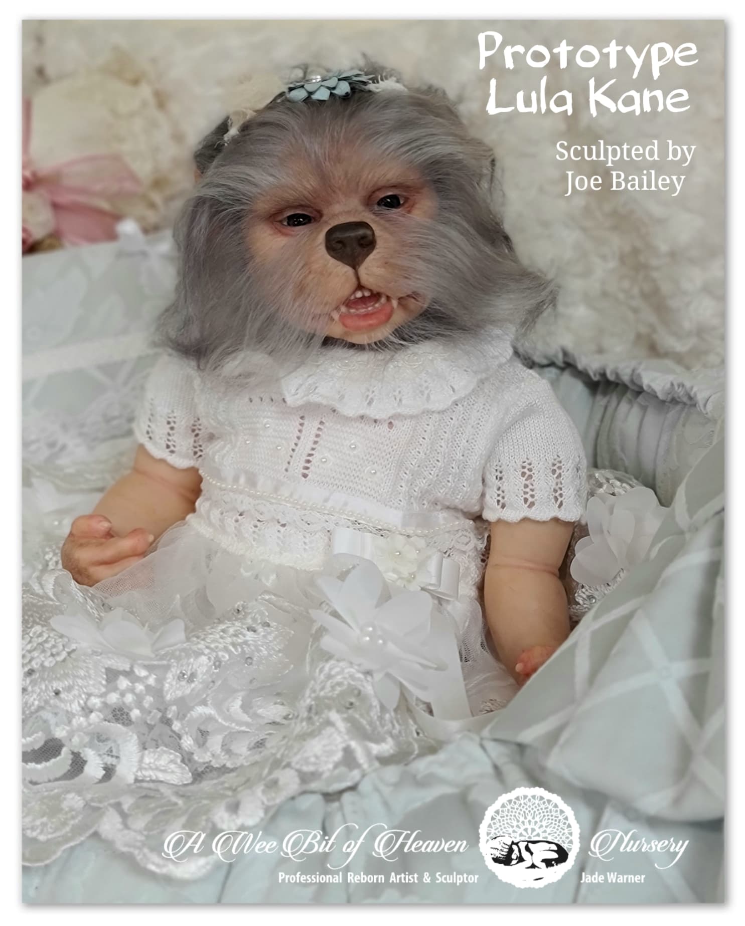 Lula Kane vinyl Hybrid kit sculpted by Joe Bailey