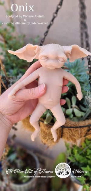 Onix Forest Mythical Creature Full Body Silicone baby by Viviane Aleluia