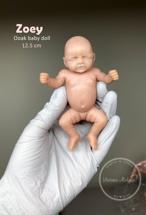 Zoey Full Body Mini Silicone Baby by Viviane Aleluia