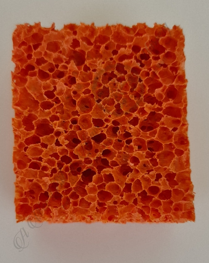 Orange Stipple Sponge