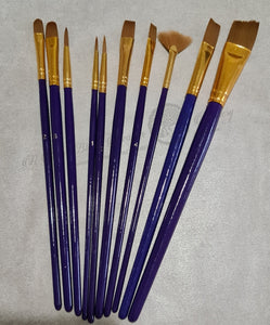 Brush Set (pk10 blue)