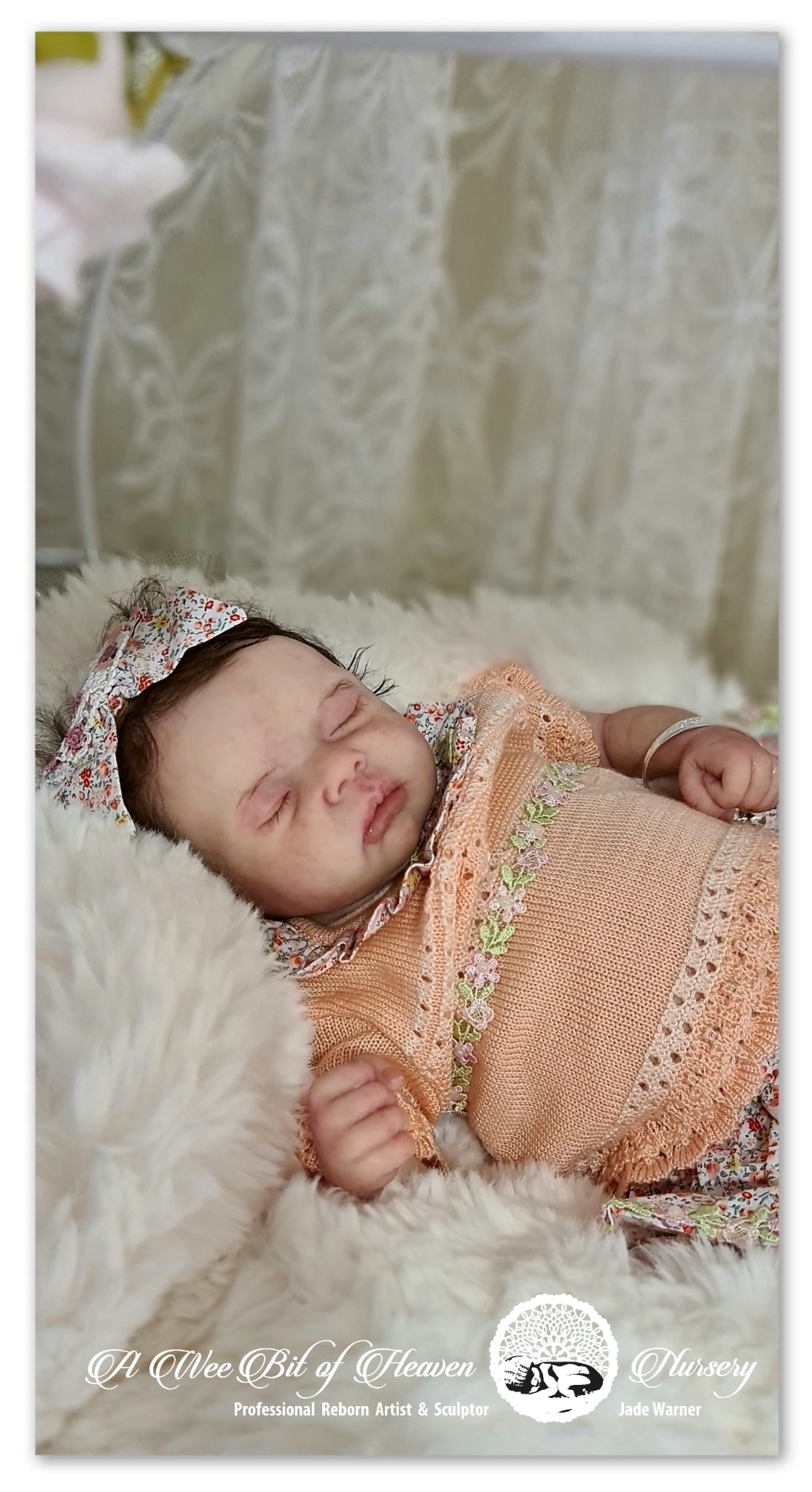 Olivia Rose  Silicone Baby Sculpted by Monica Kaye (MK.ArtDolls)