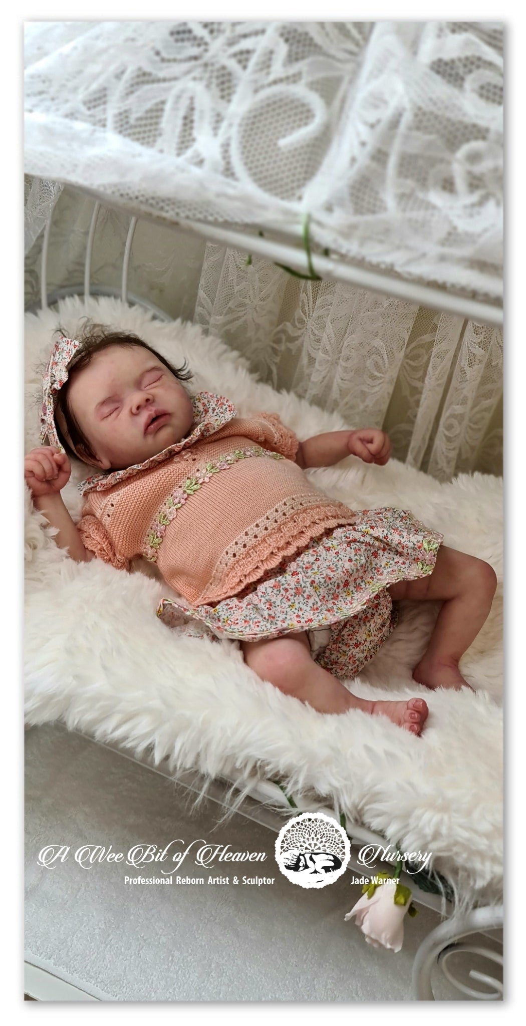 Olivia Rose  Silicone Baby Sculpted by Monica Kaye (MK.ArtDolls)